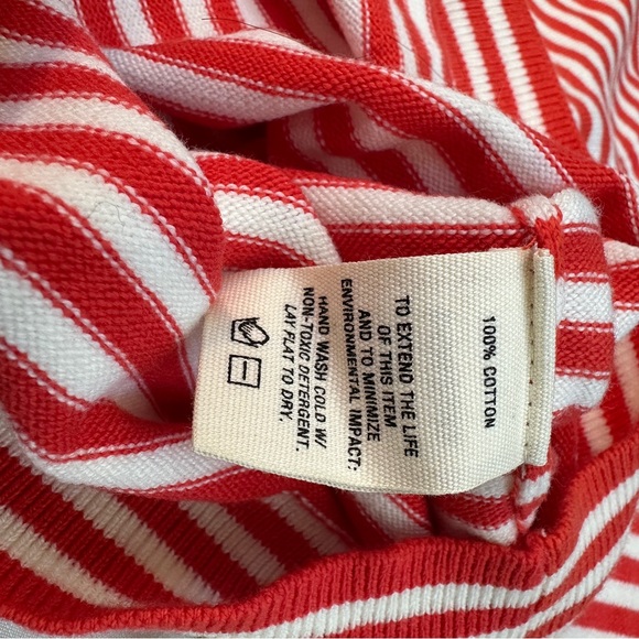 ALEX MILL striped cardigan cotton button up - Picture 6 of 6